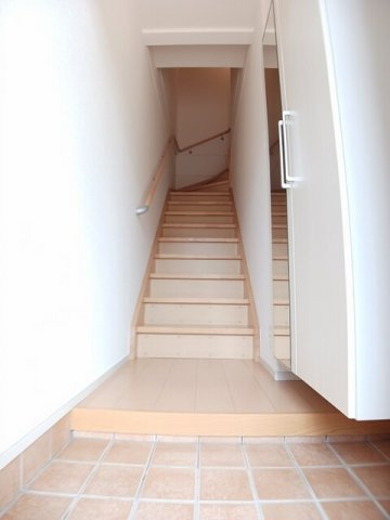 サンリット益城の玄関|シンプルで使いやすい玄関です