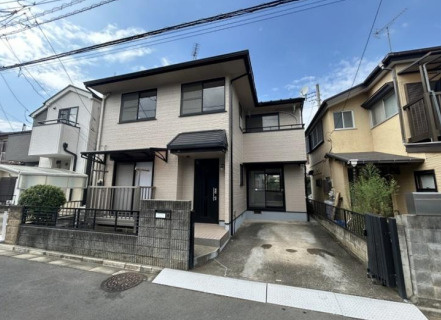 川越市砂新田　新築戸建ての外観