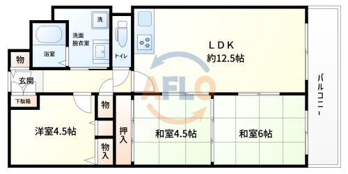 ファミール西九条の間取り|ファミール西九条　間取り