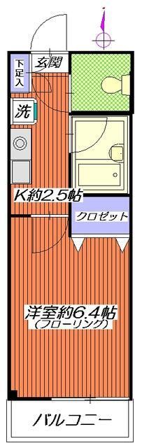 ファイブスポットの間取り