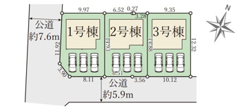 充実した4LDK＋WIC：部屋数が4部屋あり、主寝室にはウォークインクローゼット（WIC）も完備されています。ゆとりの並列駐車場：敷地内に車を3台駐車可能です（車種による制限あり）