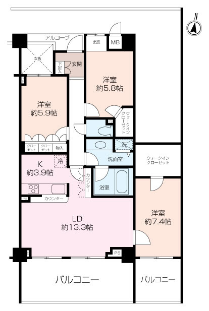 マイキャッスル湘南逗子サンヴェローナ参番館の画像