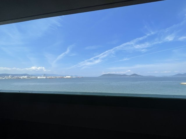 アルファシティ屋島五番館の展望|リビングからの眺望です。