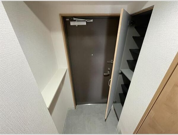 シェルグランデ椌木通の玄関