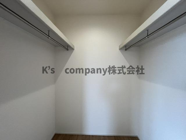 茅ヶ崎市菱沼1丁目　新築戸建　2号棟の収納|ウォークインクローゼット完備◇◇
