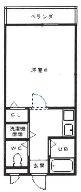 パインリッチ１の間取り