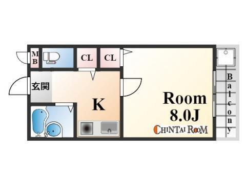 パインリッチ１の間取り