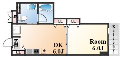 エスペランサ御影２の間取り