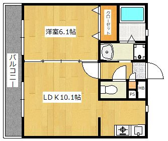 サンシャインビューの間取り