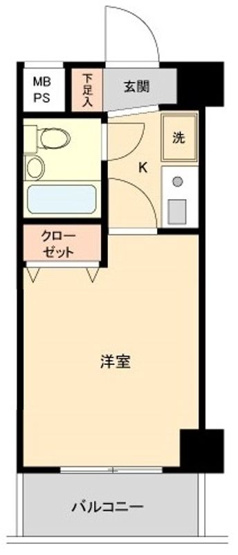 【間取り】 | クリオ大口壱番館