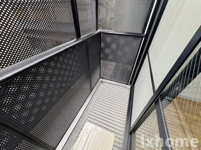 ヤーデンハウスのバルコニー