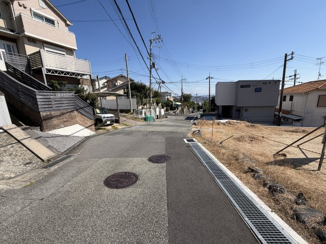 【ヴィレッタの杜】仁川町六丁目Ｂ　土地の展望|前面道路含む現地写真です