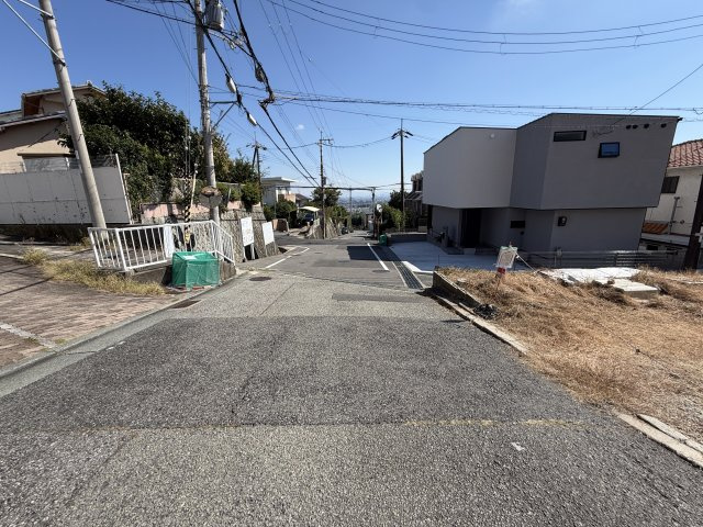 【ヴィレッタの杜】仁川町六丁目Ｂ　土地の前面道路含む現地写真|前面道路含む現地写真です