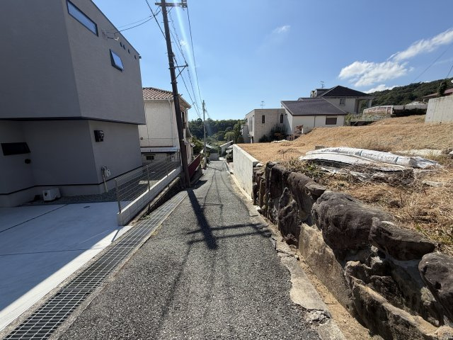 【ヴィレッタの杜】仁川町六丁目Ｂ　土地の前面道路含む現地写真|前面道路含む現地写真です