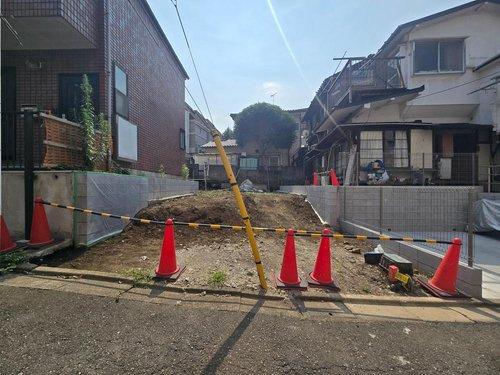 品川区西五反田　建築条件なし売地の外観
