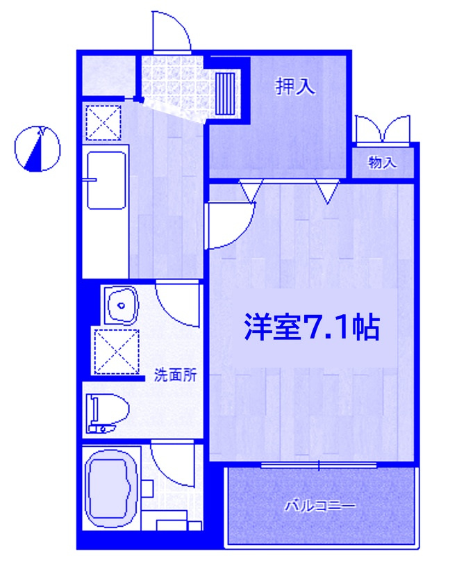 パールメゾン大宮の間取り