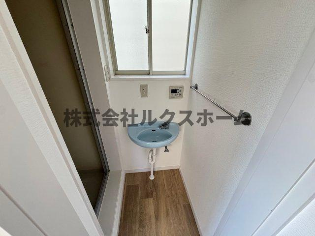 真山ハイツの洗面所