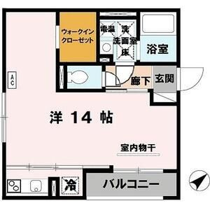 【間取り】 | リヴェール | リヴェール101の間取り図です。