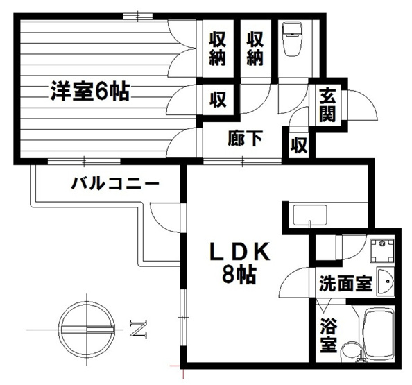 【間取り】 | レオパレス21 RX新瑞橋
