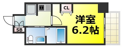 【間取り】 | エステムコート難波IVアトリ