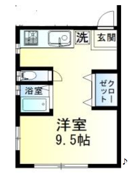 ハイツ押上の間取り