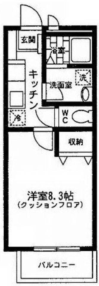 COURT・ORCHID の間取り|間取りです。
