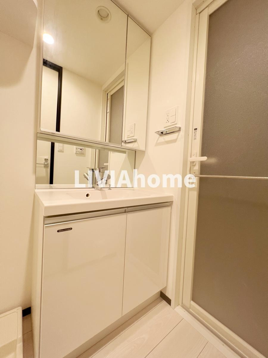 大田区大森東２丁目の賃貸マンションの独立洗面台|同シリーズの参考写真です。実際の設備・内装は現況を優先とさせていただきます。
