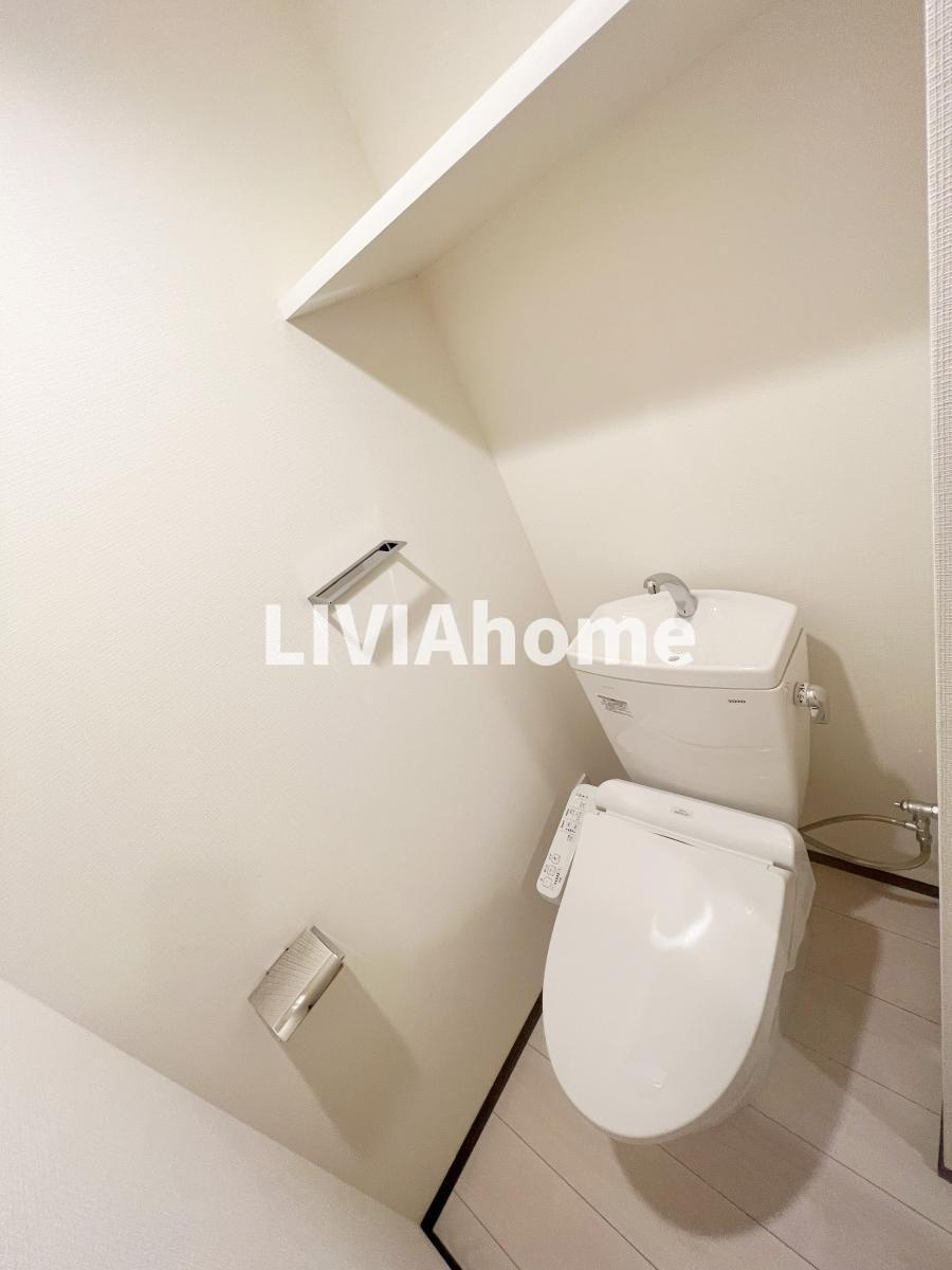 大田区大森東２丁目の賃貸マンションのトイレ|同シリーズの参考写真です。実際の設備・内装は現況を優先とさせていただきます。