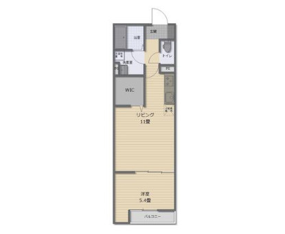  山川新築アパート（仮）の間取り