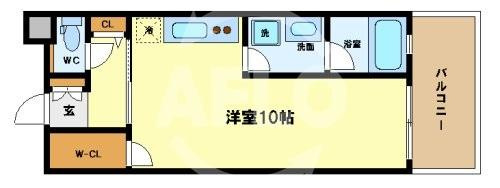 レジュールアッシュ福島の間取り|レジュールアッシュ福島　間取り