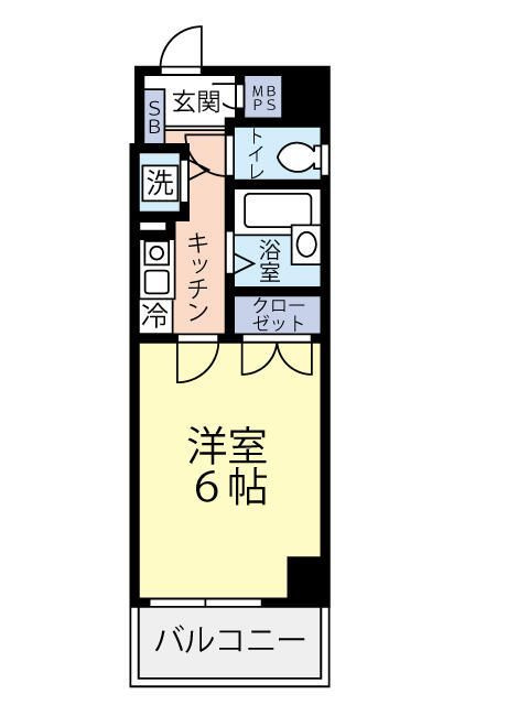 グランヴァン高田馬場の間取り|間取りです。