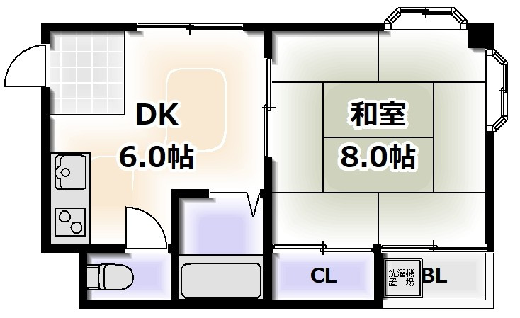 ライヴズビルの間取り