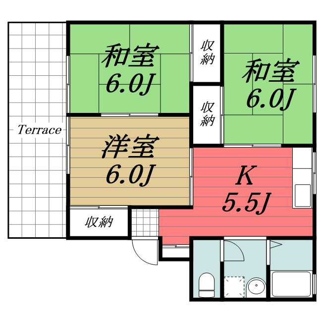 【間取り】 | ロイヤル熊ヶ谷