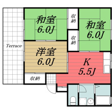 【間取り】 | ロイヤル熊ヶ谷