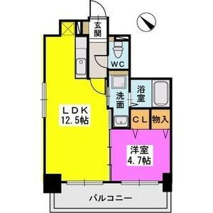 ル・セレクト山王の間取り