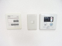 浴室乾燥機・給湯パネル