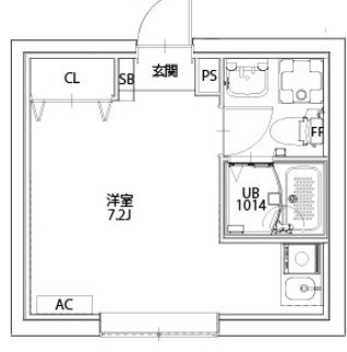 TheNest南千住の間取り|間取りです。