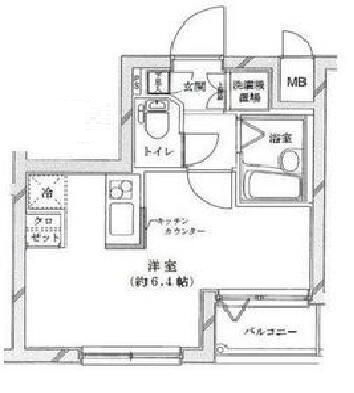 ライジングプレイス板橋の間取り|間取りです。