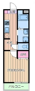 グランリヴィエールの間取り|間取りです。