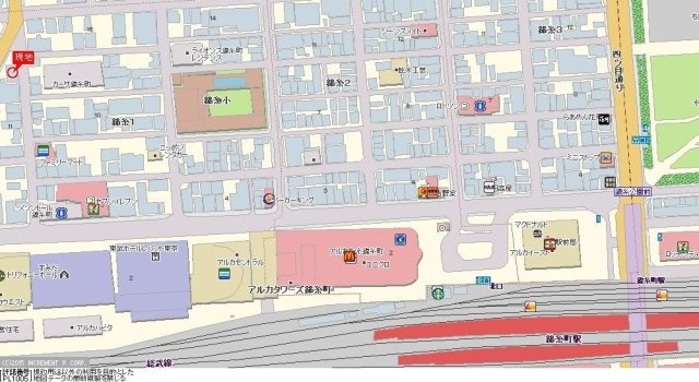 セントパレス錦糸町の地図