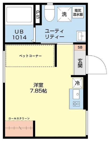 グレースアレイ池上の間取り|間取りです。