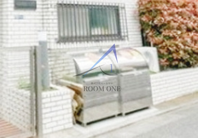 金山フラッツのその他共用部分|敷地内ごみ置き場です。