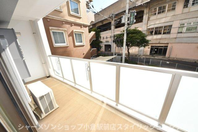 Mys Casetta Kokuraのバルコニー