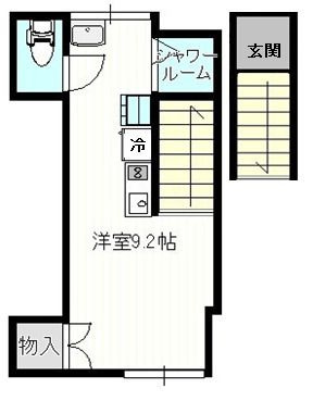 ブロードスカイ西六郷の間取り|間取りです。