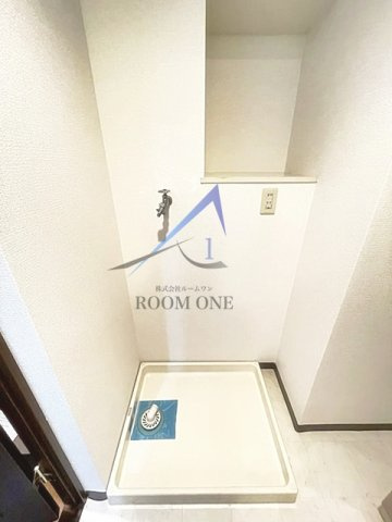 ライオンズマンション後楽園 の設備|洗濯機置き場です。