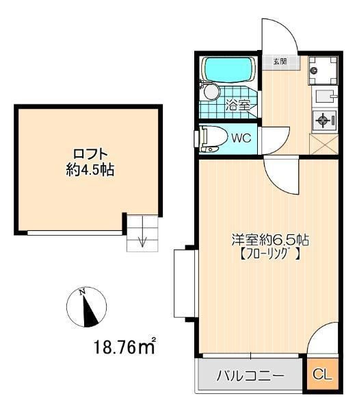 エミール西公園 の間取り