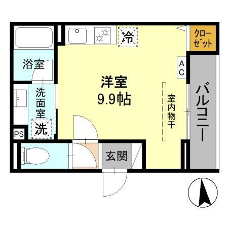 【間取り】 | DPaina岩戸北四丁目