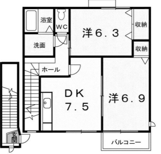 【間取り】 | カーサエステーラ