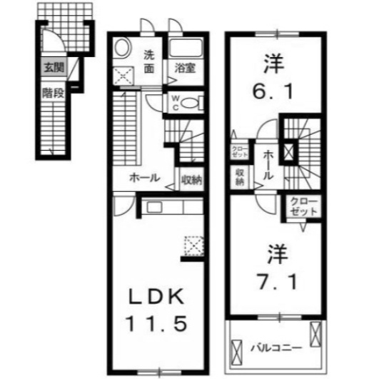 【間取り】 | ベル・メゾン