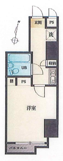 ライオンズプラザ白山の間取り